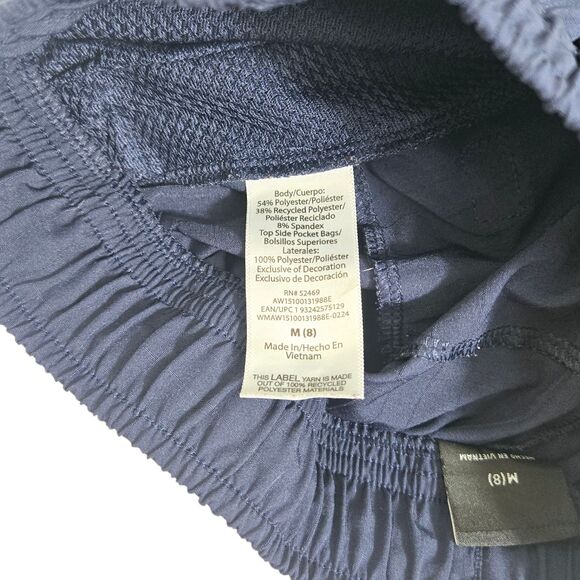 Athletic Works Boy's Size Medium (8) DriWorks Navy Shorts - Quick Dry Drawstring - Picture 7 of 8